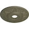 Ekena Millwork Vienna Ceiling Medallion (Fits Canopies up to 6 1/2"), 20"OD x 3 1/2"ID x 1 1/2"P, Spartan Stone CM20VISSF - alternate 4